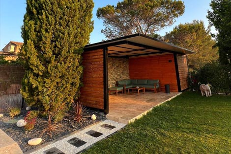 Pool house du gîte Le Moulin à Aix-en-Provence